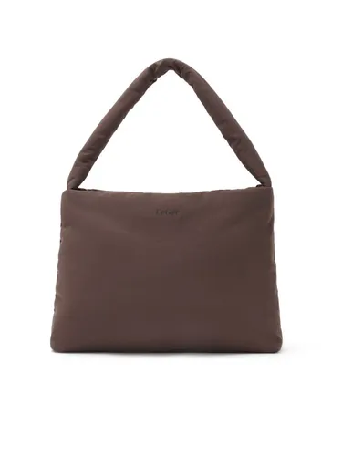 LeGer Schultertasche Katrin Bag, Damen Schultertasche mit großem Tragegriff - Robuste Nylon-Schultertasche mit Reißverschluss für sicheren Transport. Ideal für Shopping und Freizeit. Praktisch und stylish – die perfekte Ergänzung für dein Outfit!