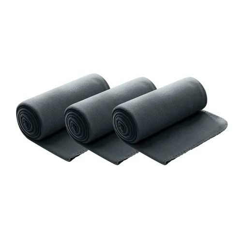 Wohndecke Polar-Fleece, wometo, OEKO-TEX®, 3 Fleecedecken mit Kettel-Rand & Anti-Pilling