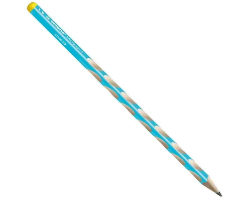 STABILO Bleistift Schmaler Dreikant-Bleistift für Linkshänder - STABILO EASYgraph S in b