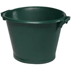 ONDIS24 Allzweckkorb Garteneimer Kanada Eimer, Gartenkübel grün & rund, Flexibler Gartenkorb für Transport, Gartentonne mit Griffen grün 75 l