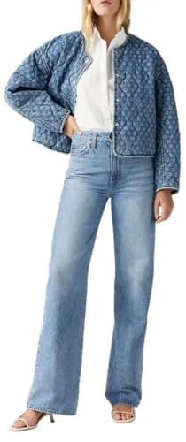 Levi's Damen Ribcage Wide Leg Jeans - Not The Same, 29W / 30L - Modische Ribcage Wide Leg Jeans mit hohem Bund für optimalen Tragekomfort. Recycelte Baumwolle sorgt für nachhaltige Qualität und ein klassisches Denim-Gefühl.