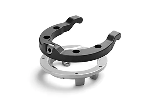 SW-Motech ION Tankring Schwarz für BMW-Modelle - Motorradtaschen/-rucksäcke, sicherer und einfacher Tankzugang ohne Schrauben für eine unkomplizierte Montage.
