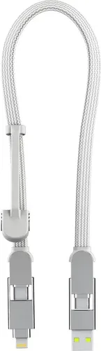 Rolling Square inCharge XL (0.30 m, USB 2.0) - Vielseitiges Ladekabel - USB 2.0 Kabel (0.30 m) für schnelles Laden und Datentransfer, ideal für unterwegs und kompatibel mit verschiedenen Geräten.