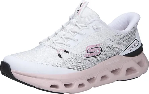 Skechers Damen Glide-Step Altus Fast Lane Sneaker - Weiß, 36 EU - Damen-Sneaker mit veganem, luftgekühltem Memory-Schaum für optimalen Komfort, integrierten Slip-Ins und maschinenwaschbar für einfache Pflege.
