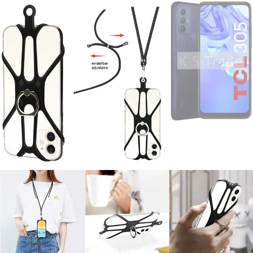 Handykette für TCL 305 Handy-Ring Handykordel