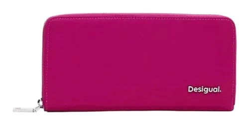 Desigual Damen Geldbörse Priori Fiona mixed - Geldbörse für Unisex, aus hochwertigem Polyurethan in fuchsia, mit praktischem Kreditkartenfach und stilvollem Design – perfekt für den Alltag!