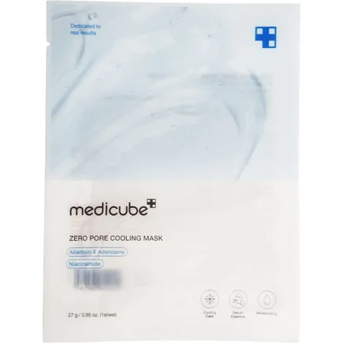 MEDICUBE Zero Pore Cooling Face Mask – Kühlende Tuchmaske für porentiefe Frische