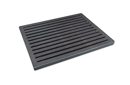 GRILLROSTPROFI Ascherost - Gusseisen Feuerrost 24x30 cm - Aschesauger: Hochwertiger Gusseisen Ascherost, ideal für Kaminöfen und Grills. Die spezielle Form sorgt für optimale Luftzufuhr und hält die Glut perfekt.