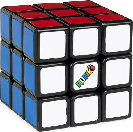 Rubik's Cube 3x3 - Der klassische Zauberwürfel für Logik-Akrobaten ab 8 Jahren, hochqualitativ und ideal für unterwegs!