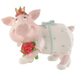 Giftcompany Hochzeits-Sparschweini BRAUTSAU XL - Spardose in Rosa & Weiß, ideal für Hochzeitsgeschenke; mit flexibler Öffnung und großzügigem Platz für Geldgeschenke.