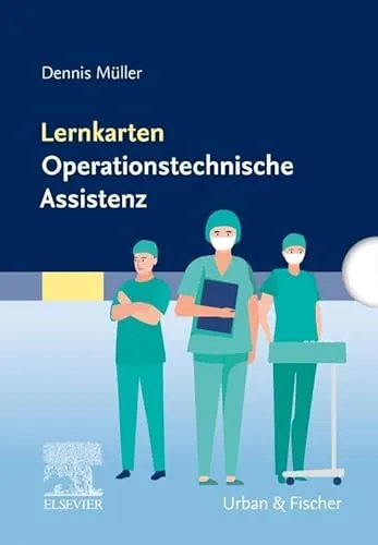 Lernkarten Operationstechnische Assistenz - Chirurgie: Praktische Lernkarten für angehende OP-Assistenz, ideal zur Vorbereitung auf Prüfungen und für das Verständnis komplexer Abläufe.
