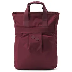 pingpong Rucksack "Komo" in Bordeaux - 30 x 43 x 15 cm - Stylischer Rucksack aus robustem Textil mit gepolstertem Rücken und verstellbaren Schulterriemen. Ideal für Schule oder Freizeit, bietet ausreichend Platz für all deine Essentials.