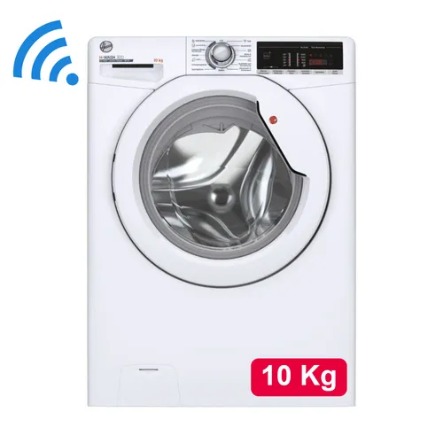 Hoover H3WOSQ4105TA4-84 - 10 kg Waschmaschine - Waschmaschine mit 10 kg Fassungsvermögen, Wi-Fi-Funktion und 16 Programmen für optimale Wäschepflege. Ideal für Familien und Vielwäscher.