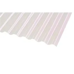 Acryl Wellplatten 3mm Sinus 76/18 Sunstop weiß opal 1045 x 6000 - Die 3mm Acryl Wellplatten Sinus 76/18 in Weiß Opal bieten hervorragende Licht- und Witterungsbeständigkeit. Mit bis zu 75% Hitzereflexion sind sie ideal für Ihr Bauprojekt und sorgen für ein angenehmes Raumklima.