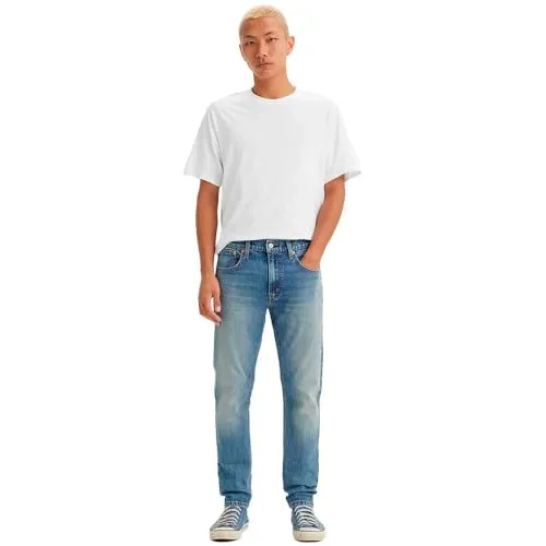 Levi's® 512 Tapered-fit-Jeans mit Markenlabel - Moderne Tapered-fit-Jeans aus elastischem Denim für optimalen Tragekomfort. Ideal für einen lässigen Look in der Freizeit.