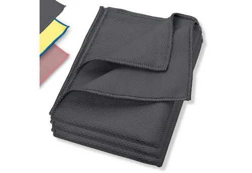 ELEXACLEAN Mikrofaser Fenstertücher Reinigungstücher (80% Polyester, 20% Polyamid (Mikrofaser), 40x60 cm, Set, 3-tlg., 60x40 cm, streifenfrei, fusselfrei, reinigt nur mit Wasser, ULTRA CLEAR classic)