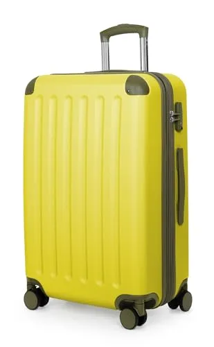 HAUPTSTADTKOFFER Spree - Mittelgroßer Hartschalenkoffer mit TSA und 4 Rollen - Ideal für Kurztrips: Der 65 cm große Trolley bietet 61/74 Liter Volumen und wiegt nur 4,2 kg. Mit leisen, drehbaren Rollen und einem stabilen ABS-Gehäuse ist er perfekt für stressfreies Reisen.