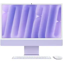 Apple iMac Violett CZ1ET-01000010 - 61cm24‘‘ M4 10-Core CPU, 10-Core GPU, 24GB RAM, 256GB SSD, Standardglas, Magic Keyboard TID und NUM