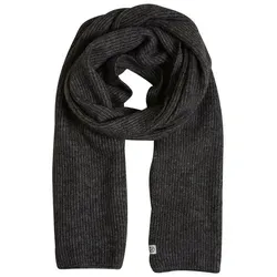 MSCH Copenhagen Schal 'Hope' Dunkelgrau Melange - Eleganter Damen Schal in Dunkelgrau Melange, aus einem weichen Material-Mix mit Alpaka-Anteil. Vielseitig tragbar und ideal zur Ergänzung unterschiedlicher Outfits, mit feinem Label-Detail für einen stilvollen Akzent.