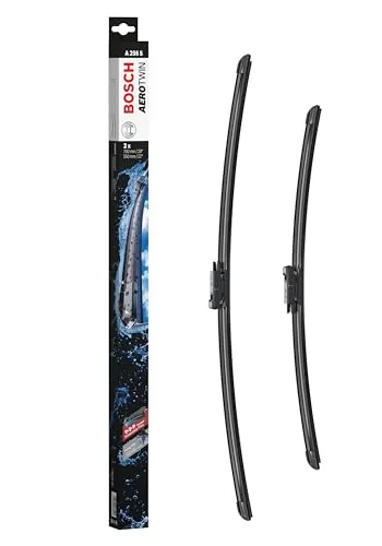 Bosch Wischblatt Aerotwin 3 397 007 256 - Scheibenwischer mit innovativer Aerodynamik für optimale Sicht bei Regen und Schnee – langlebig und leise im Betrieb.