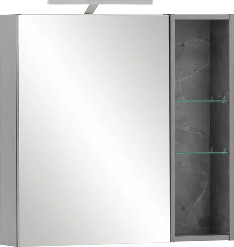 Schildmeyer Spiegelschrank Alessio – Praktischer Stauraum für dein Bad - Der Spiegelschrank »Alessio« von Schildmeyer bietet flexiblen Stauraum für Kosmetikartikel und überzeugt durch robuste Materialien. Gestalte dein Badezimmer individuell und praktisch.