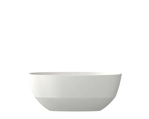 Schale SILUETA BHT 24x9.50x24 cm weiß