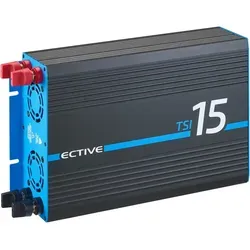 ECTIVE TSI Sinus-Wechselrichter 2-in-1, 1500W, 24V - Wechselrichter für 24V Systeme mit 1500W Leistung, bietet Batterie- und Netzvorrangschaltung für zuverlässige Energieversorgung unterwegs oder im Notfall.