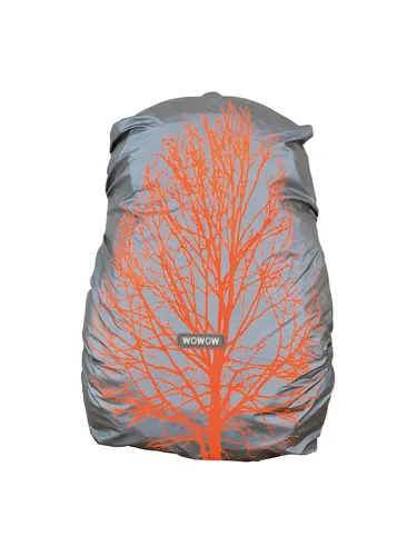 Wowow Regenhülle Full Reflex Quebec - 20-25 Liter - Regenschutz für Rucksäcke, vollständig reflektierend für optimale Sichtbarkeit und Schutz vor Regen und Schnee. Ideal für die dunkle Jahreszeit.
