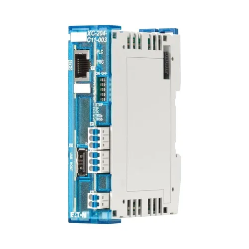 Eaton Modularsteuerung XC-204-C11-003 - SPS-Prozessoren mit modularer Bauweise, unterstützt vielseitige Protokolle wie TCP/IP und CAN, ideal für flexible Automatisierungslösungen.