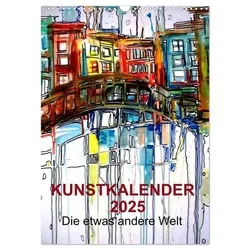 Kunstkalender 2025 "Die etwas andere Welt" - Sozialwissenschaften - Hochwertiger Wandkalender mit 12 einzigartigen Motiven, nachhaltig produziert auf FSC-zertifiziertem Papier, ideal als Geschenk für Kunstliebhaber.