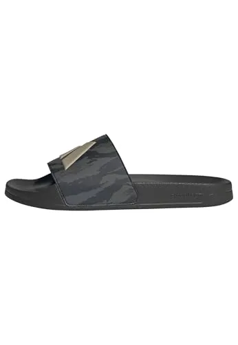 adidas ADILETTE SHOWER BADESCHLAPPEN - Badesandale schwarz 42 EU - Badeschuhe mit cloudfoam-Dämpfung für ultimativen Komfort, ideal für Schwimmbad und Strand. Bitte zwei Größen größer bestellen!