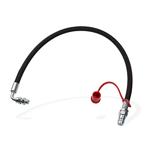DEMA Hydraulikschlauch + Stecker Schott für 52004 - Hydraulik-Schläuche für hohe Belastungen, 12 L, Betriebsdruck 330 bar, ideal für Oberlenkeranwendungen, Länge 103 cm, robust und zuverlässig.