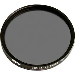 Tiffen Polarisationsfilter 77 mm (77CP) - Zirkularpolarisationsfilter für lebendige Farben und reduzierte Reflexionen. Ideal für Landschafts- und Luftbilder, sorgt für klare, malerische Aufnahmen. Kompakt und benutzerfreundlich.