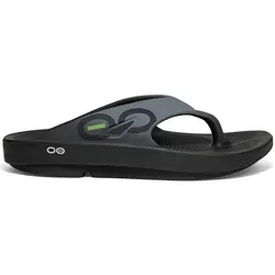 Oofos Ooriginal Sport Unisex Sandalen graphite (GRPH) 37 - Sandalen für Herren mit OOfoam Technologie, die 37% mehr Energie absorbiert und Gelenke entlastet. Ideal für Komfort und Pflegeleichtigkeit, maschinenwaschbar und geruchsminimierend.