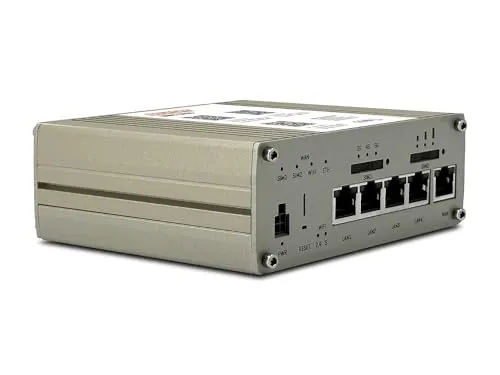 SELFSAT MWR 5550-5G Router - Router für Wohnmobile mit bis zu 3,3 Gbit/s, unterstützt WLAN und Mobilfunk, ideal für mehrere Geräte und flexibel im Betrieb.