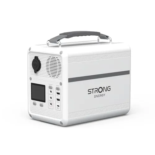 STRONG P500 Tragbare Powerstation 460,8Wh – Ideal für Camping & Notfälle - Leistungsstarke Powerstation mit 460,8Wh Kapazität für zuverlässige Stromversorgung unterwegs. Vielfältige Lademöglichkeiten und integrierte Sicherheitsfunktionen sorgen für eine flexible und sichere Nutzung.
