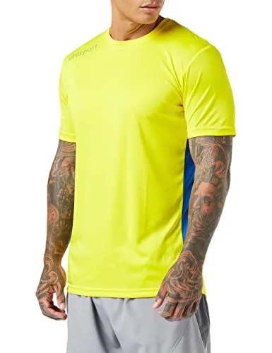 Uhlsport Herren Herren Trainingstrikot Essential Trikot, limonengelb/azurblau, 2XL, 100334109