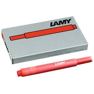 LAMY Tintenpatronen für Füller T10 rot, 5 St.