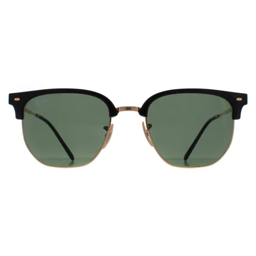 Ray-Ban Unisex 0rb4416 Sonnenbrille, Gold, 51 - Sportbrillen mit ikonischem Clubmaster-Design, bieten UV-Schutz und stilvollen Look für jede Gelegenheit.