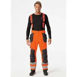 Helly Hansen ALNA 2.0 SHELL CONS PANT CL 2 - orange/ebony - Arbeits- & Schutzkleidung, robuste und wasserabweisende Hose für optimalen Schutz bei jedem Wetter.