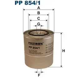 Filtron Kraftstofffilter PP 854/1
