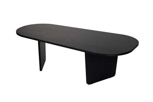Schwarzer Couchtisch aus Holz – Stilvoller Wohnzimmertisch - Moderner Couchtisch in Schwarz, 130 cm breit und 40 cm hoch. Ideal für Ihr Wohnzimmer, mit robuster melaminbeschichteter Oberfläche für einfache Pflege und Langlebigkeit.