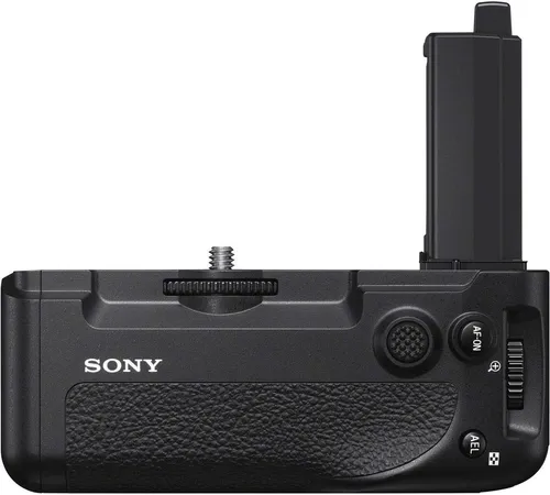 Sony Batteriegriff VG-C4EM - Vertikalgriff für Sony Alpha Kameras, ermöglicht längere Aufnahmedauer mit 2 NP-FZ100 Akkus