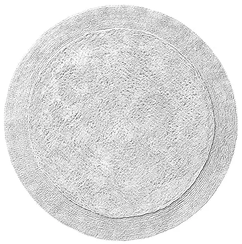 Erwin Müller Badematte Uni Serie Stuttgart, rund 90 cm Ø – Extra dick & saugfähig - Entdecken Sie die Erwin Müller Badematte mit flauschiger Oberfläche aus 100% Baumwolle. Ihre hohe Saugfähigkeit und das Wende-Design sorgen für ein stilvolles Badezimmererlebnis. Ideal für den täglichen Einsatz!