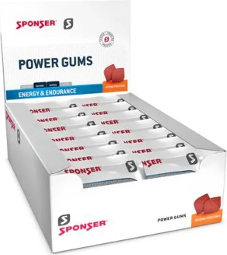 Sponser Power Gums 20x Beutel in Displaybox - Fruchtmix - Die Sponser Power Gums sind praktische Energy-Snacks für Sportler. Sie bieten schnell verfügbare Energie und sind ideal für den Einsatz während des Trainings. Das Aroma Fruchtmix sorgt für einen fruchtigen Genuss!