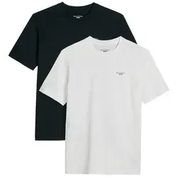 Marc O'Polo DENIM T-Shirt regular fit im 2er Pack - Stylisches T-Shirt im 2er Pack von Marc O'Polo DENIM aus softem Single Jersey. Ideal für vielseitige Kombinationen, ob lässig zur Jeans oder entspannt am Strand. Ein Must-have für jeden Kleiderschrank!