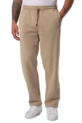 JP 1880 Herren Jogginghose L-8XL - Bequeme Basic Fit Mocha - Wanderhosen in großen Größen bis 8XL, mit geradem Schnitt und weich angerautem Innenfutter für optimalen Tragekomfort.