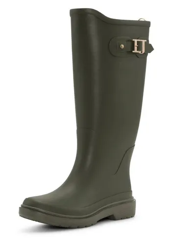 Ilse Jacobsen RUBAIR13 Damen Gummistiefel - Elegante kniehohe Regenstiefel aus flexiblem Naturmaterial mit rutschfester Sohle, ideal für nasses Wetter und stilvollen Auftritt.