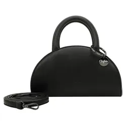 BUFFALO Muse Bowl Crossbody Bag - Trendige Handtasche in Schwarz - Stylische Umhängetasche mit abnehmbarem Schulterriemen, ideal für Alltag und besondere Anlässe. Kompakte Größe für essentielle Utensilien und cooler Look zu jedem Outfit.