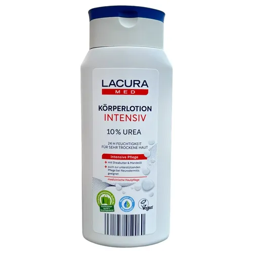 Lacura Med (vorher Ombia Med) Körperlotion 10 % Urea 300 ml NEU